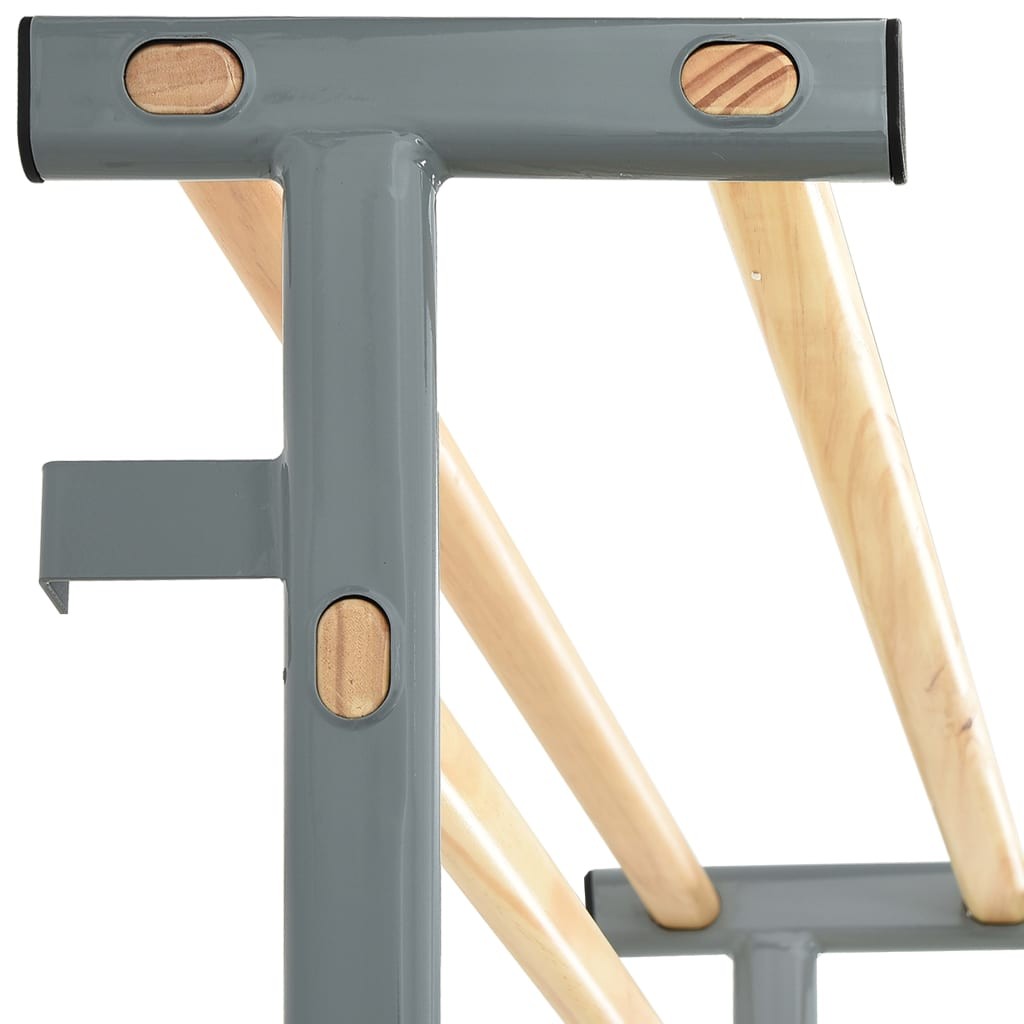 Gymnastic Climbing Rack Indoor Outdoor 90x30x236 cm